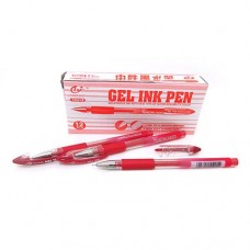 Ручка гелевая Tianjiao TZ501-В-red красная