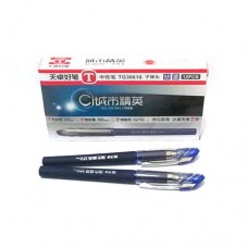Ручка гелевая Techjob TG30610BL Классика 0.5мм синяя