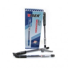 Ручка гелевая Wiser mon-gel-bk Monitor 0.6мм черная