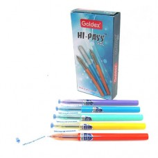 Ручка гелевая Goldex 921-bl Hi-Pass gel 0.6мм синяя