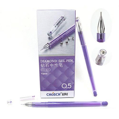 Купить Ручка гелевая J.OTTEN Chosch CS-821fiol 0.5мм фиолетовая Дом, сад, огород