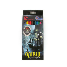 Купить Набор цветных карандашей J.OTTEN 1051AU-12 Pirate пластик 12 цветов Дом, сад, огород