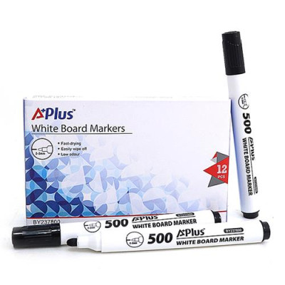 Маркер Aplus BY237800 черный для белой доски Купить Маркер Aplus BY237800 черный для белой доски Дом, сад, огород