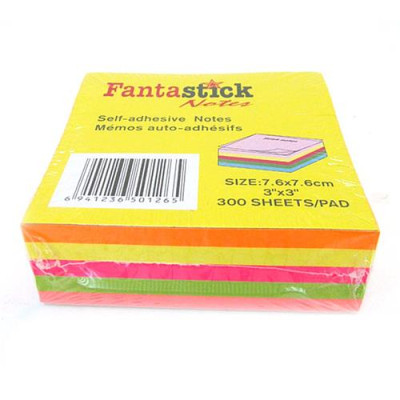 Бумага для записей Fantastick Неон с липким краем 76х76мм 300 листов 5 цветов Купить Бумага для записей Fantastick Неон с липким краем 76х76мм 300 листов 5 цветов Дом, сад, огород