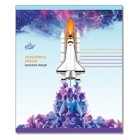 Тетрадь школьная Brisk ТВ-109 №2005 Дивовижний сон в линию 24 листа 5 дизайнов