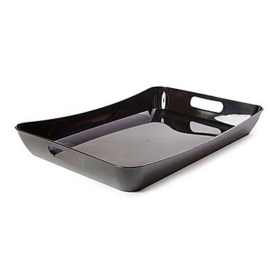 Поднос пластиковый Berossi Rondo 422х282х52мм черный Купить Поднос пластиковый Berossi Rondo 422х282х52мм черный Дом, сад, огород