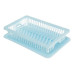 Сушка для посуды пластиковая R-Plastic 1 ярус 430х290х80мм голубая Купить Сушка для посуды пластиковая R-Plastic 1 ярус 430х290х80мм голубая Дом, сад, огород