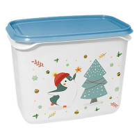 Контейнер Berossi Christmas 1л васильковый