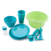 Набор для пикника на 4 персоны Berossi Picnic Mini цвет бирюза