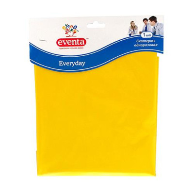 Скатерть бумажная Eventa Everyday 120х180см желтая Купить Скатерть бумажная Eventa Everyday 120х180см желтая Дом, сад, огород