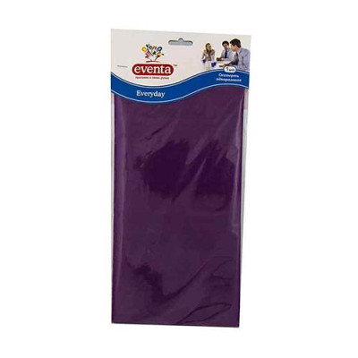 Скатерть бумажная Eventa Everyday 120х180см фиолетовая Купить Скатерть бумажная Eventa Everyday 120х180см фиолетовая Дом, сад, огород