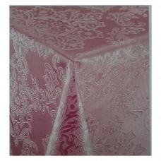 Клеенка для стола Шелкография 201-4 без основания розовая 1.2х50м