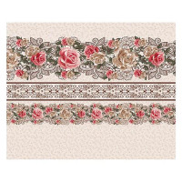 Клеенка для стола Mirella 174-A флизелиновая основа 1.4х20м Турция