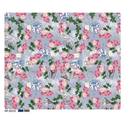Купить Клеенка для стола Любава WF-5531D флизелиновое основание 1.4х25м Китай Дом, сад, огород