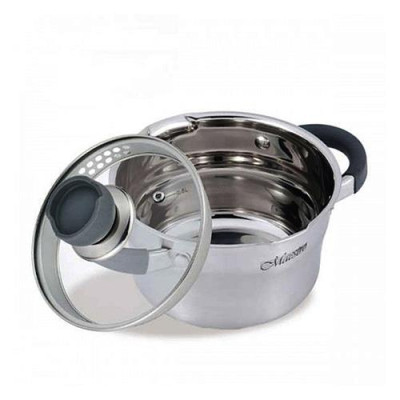 Купить Кастрюля Maestrо MR-3507-1 d18см 2.6л нержавеющая сталь с крышкой Дом, сад, огород