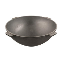 Кастрюля чугунная Наша Майстерня WOK T405 8 л с литыми ручками без крышки