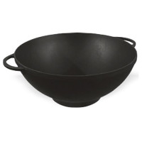 Кастрюля Ситон Wok 3.5л d26см h12см чугун без крышки