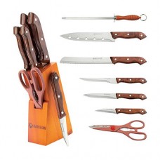 Купить Набор ножей Maestro Rainbow MR-1404 5 ножей и подставка с ножницами Дом, сад, огород