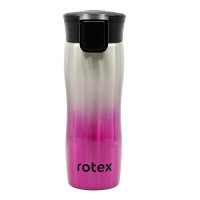 Термокружка Rotex RCTB-309/4-450 0.45л хром красная