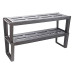 Купить Полка для обуви Berossi Slip 2 полки 820x286x470мм черная Дом, сад, огород