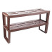 Полка для обуви Berossi Slip 2 полки 820x286x470мм коричневая Купить Полка для обуви Berossi Slip 2 полки 820x286x470мм коричневая Дом, сад, огород