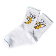 Носки Grazy Llama's Бананы размер 36-42 белые 777-77