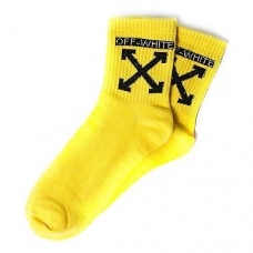 Носки Rock'n'socks Off-white размер 36-42 желтые 444-05