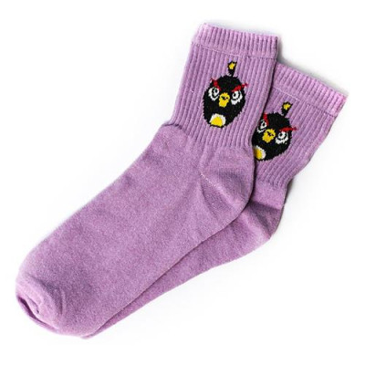 Носки Rock'n'socks Angry birds black размер 36-42 сиреневые 444-21 Купить Носки Rock'n'socks Angry birds black размер 36-42 сиреневые 444-21 Дом, сад, огород