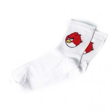 Носки Rock'n'socks Angry birds red размер 36-42 белые 444-22