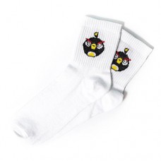 Носки Rock'n'socks Angry birds black размер 36-42 белые 444-23