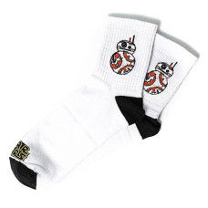Носки Rock'n'socks Star Wars BB-8 размер 36-42 белые 444-76