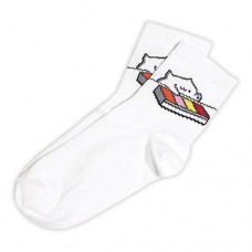 Носки Rock'n'socks Bongo cat размер 36-42 555-38 белые