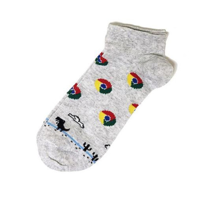 Носки короткие Rock'n'socks Google Chrome размер 36-42 345-35 серые Купить Носки короткие Rock'n'socks Google Chrome размер 36-42 345-35 серые Дом, сад, огород