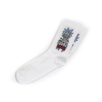 Носки Rock'n'socks Рік Wubba Cubba размер 36-42 555-52 белые