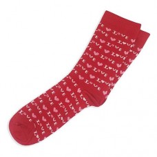 Женские носки Lomm Love Love размер 36-40 BLW 0225 красные