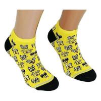 Носки короткие Grazy Llama's Время Приключений Джейк-2 размер 36-42 999-04 желтые
