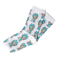 Носки Grazy Llama's Рик и Морти размер 36-42 222-13 белые
