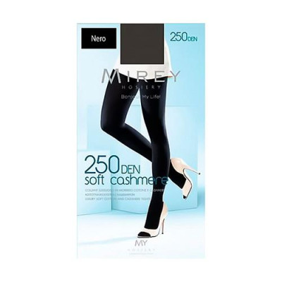 Купить Колготки Mirey Soft Cashmere 250 den 2 Nero черные Дом, сад, огород