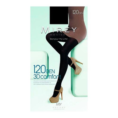 Купить Колготки Mirey 3D Comfort 120 den 2 Nero черные Дом, сад, огород