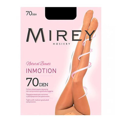 Купить Колготки Mirey Inmotion 70 den 2 Nero черные Дом, сад, огород