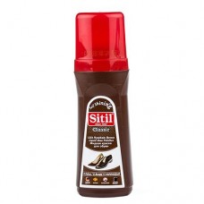 Краска Sitil Classic на водной основе для гладкой кожи темно-коричневая 100мл