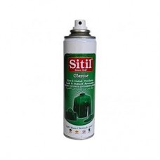 Краска-аэрозоль Sitil для замши и нубука зеленая 250 мл