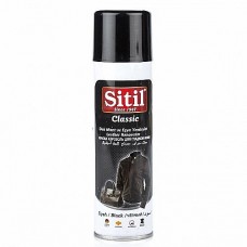 Краска-аэрозоль Sitil для кожаных изделий черная 250 мл