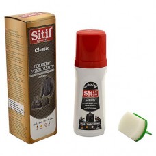 Купить Крем-краска Sitil Mont для кожаных курток и аксессуаров 100мл черная Дом, сад, огород