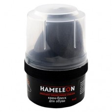 Крем-блеск для обуви Hameleon в банке 60мл черный