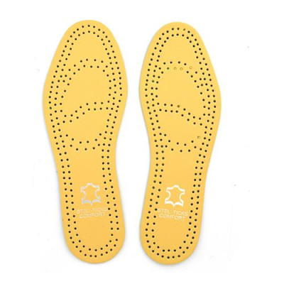 Купить Стелька обувная КОЖА ВЛАГОПОГЛОЩАЮЩАЯ размер 43 10 пар Дом, сад, огород