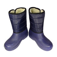 Дутики женские VERONA на липучке размер 36 темно-синий