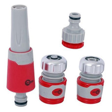Купить Комплект для полива Intertool GE-0032 морковка с универсальным адаптером ВР плюс 2 коннектора 1/2" Дом, сад, огород