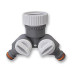 Купить Тройник с кранами WL-2222 WHI РВ 1"/3/4" Дом, сад, огород