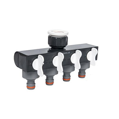 Распределитель с 4 кранами WL-303 WHITE LINE РВ 3/4" 15шт. Купить Распределитель с 4 кранами WL-303 WHITE LINE РВ 3/4" 15шт. Дом, сад, огород